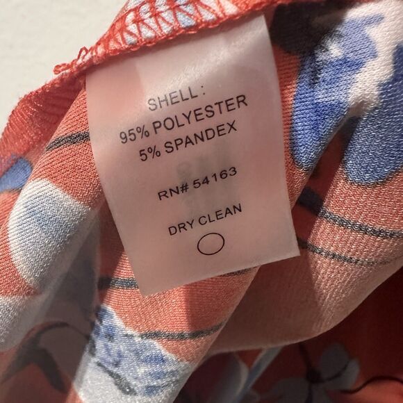 Tommy Hilfiger Shift Dress Floral Women’s Size 4 Sleeveless Sundress NWT - Picture 5 of 7